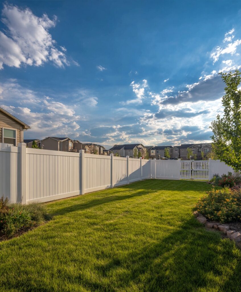 Vinyl Fencing in Wasatch Front, Utah